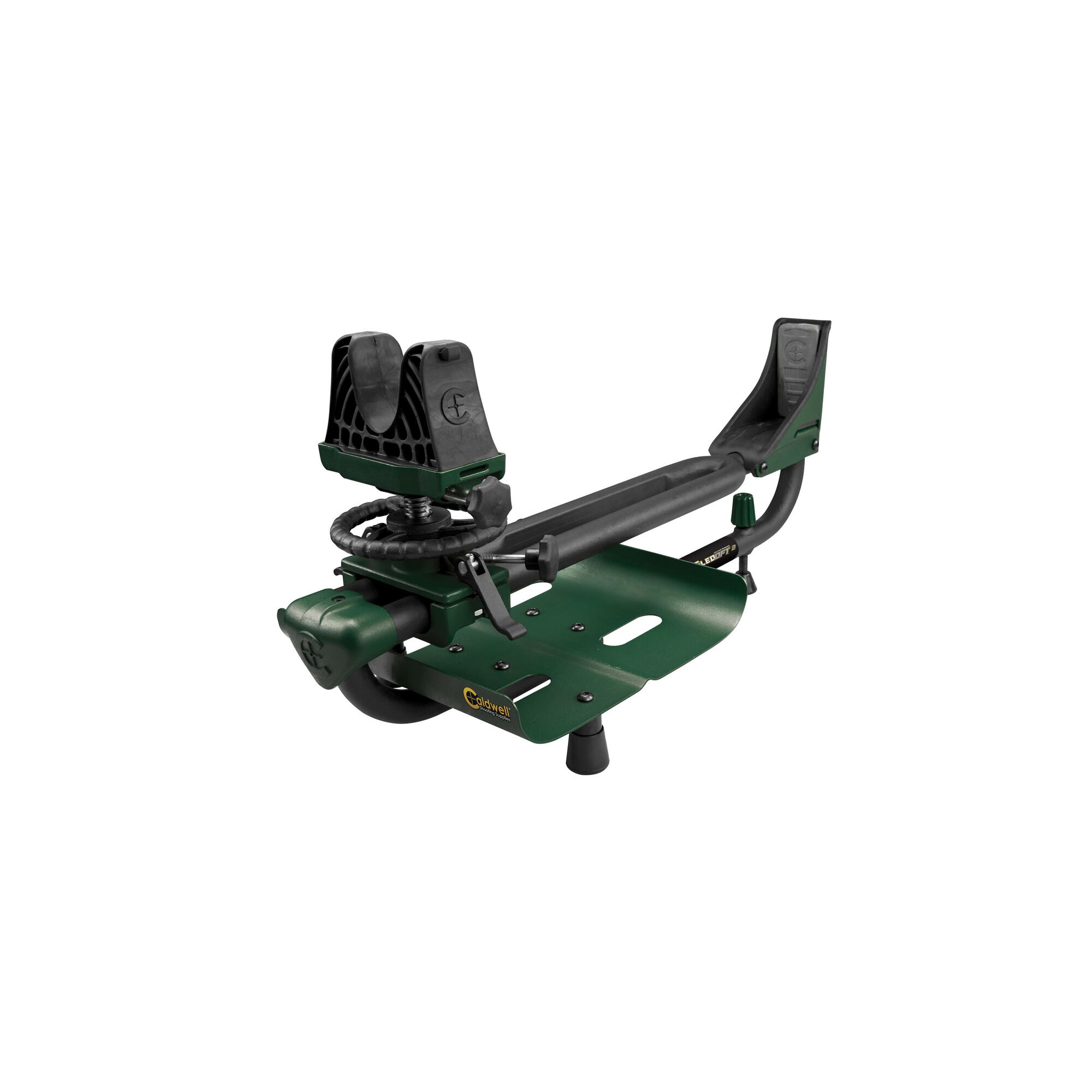 Renewed Caldwell Lead Sled DFT 2 Adjustable Ambidextrous Recoil Reducing Rifle Shooting Rest for Outdoor Range